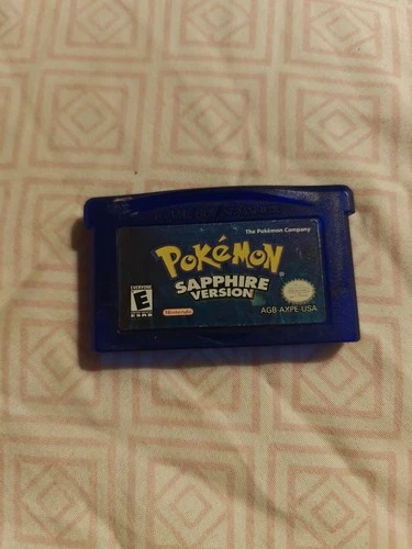 Pokemon Sapphire (Nintendo Game Boy Advance GBA) Tested - Authentic