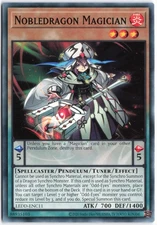 Yugioh - Nobledragon Magician LEDD-ENC11 Unlimited - Legendary Dragon Decks (202