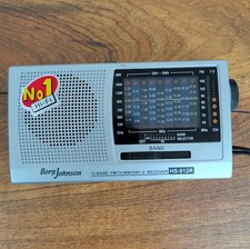 Borg Johnson HS-912R World-Wide Radio FM/TV/MW/SW1-9 12 Band Receiver VGC
