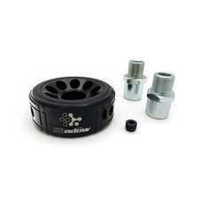 Universal Oil Filter Sandwich Plate Aluminum Adapter Includes M20 x 1.5P and ...