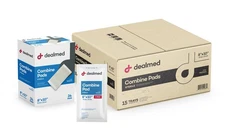 Dealmed Abdominal Combine Pads 8x10 Sterile Individually Wrapped 24 Box Case