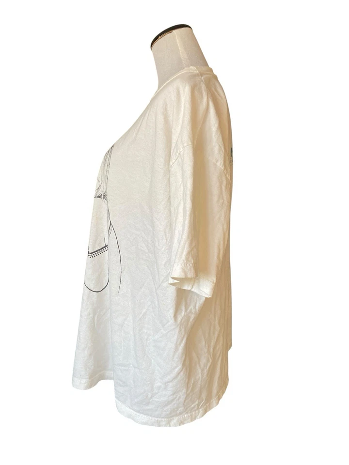 Camiseta De Colección Barbra Steisand MT&R Museo Talla XL Al Hirschfeld Arte Años 90 EE. UU. Coleccionista Foto 2 de 4