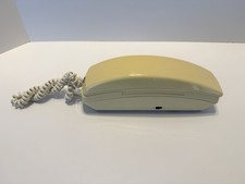 Unisonic Slim Line Model 6750 Phone Cream Vintage Large Numbers Tested  Works