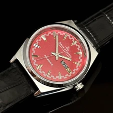 Jaeger Lecoultre Men'S Antique Watch Red Classic Limited Reverso Master Ultra Sl