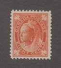 Canada Queen Victoria 8c Maple Leaves F-VF OG hinge remnant #72