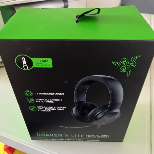 BOX ONLY Razer Kraken V3 Pro Headset Wireless Head-band Gaming - Picture 2 of 5