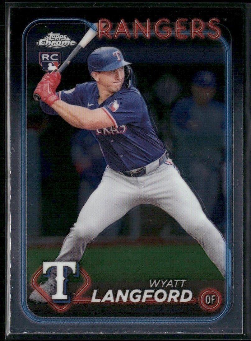 2024 Topps Chrome - Wyatt Langford #122 (RC)
