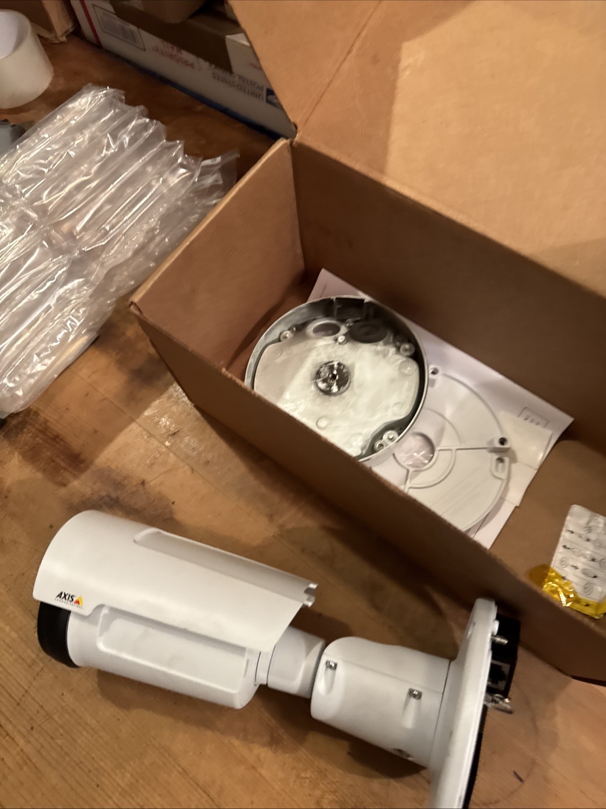 Axis P1447-LE 5MP Outdoor Bullet Security Camera Tested & Working