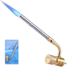 Propane Mapp Gas Torch Head 360° Rotatable Nozzle, Plumbing Torch Heat Adjust...