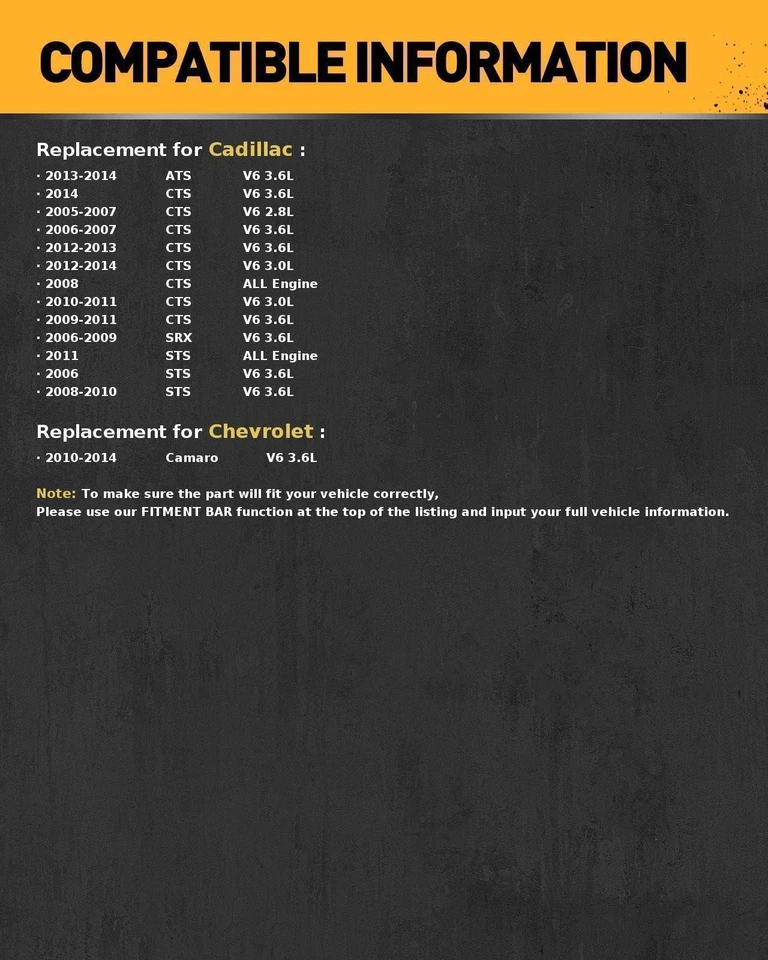 Starter for Cadillac CTS STS SRX 3.0L 3.6L 08-11 Chevy Camaro 3.6L 10-11 17996 — 第 2/4 张图片