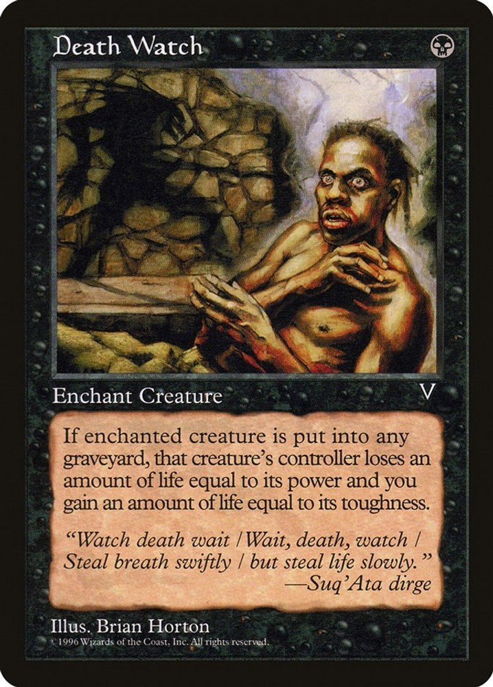 Death Watch - [VIS - 57] - NM - MTG - Visions