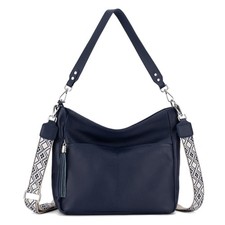 Genuine Leather Crossbody Bags for Women, Leather Purse Soft Hobo Crossbody w...