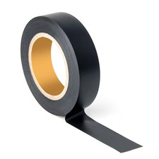 0.63 X 65 Ft. Flame Retardant Waterproof PVC Electrical Insulation Tape in Black