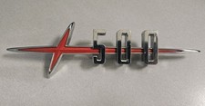 1961 Dodge Polara Dart 500 Rear Chrome Emblem Nos Oem Mopar