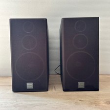 Paire d'enceintes Sharp CP-S400(GY) haut-parleurs Hi-Fi vintage 33x25x16 cm
