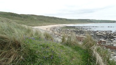 Photo A2 White Park Bay, Co Antrim - View SW along beach Ballintoy  c2016