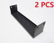 Lot of 2, Solid Metal 3.5'' Driver Bay Cover, Powder Black