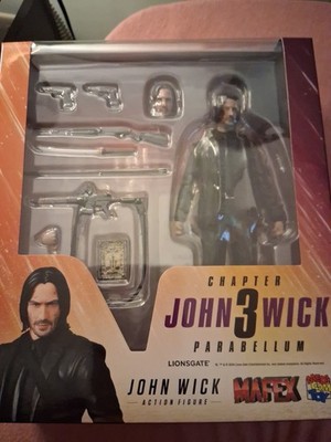 Medicom Toy MAFEX No.233 MAFEX JOHN WICK CHAPTER 3 Black Keanu Reeves PARABELLUM