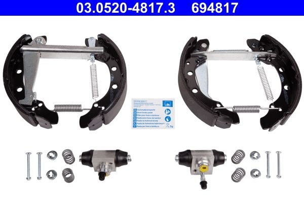 ATE Bremsbackensatz 03.0520-4817.3 FüR Seat Skoda VW-image