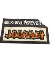 vintage ROCK  ROLL FOREVER decals stickers JOURNEY