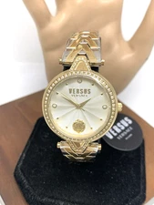 Versus by Versace Women's Watch VSPCI0124 Quartz Two Tone Stainless Steel 34mm