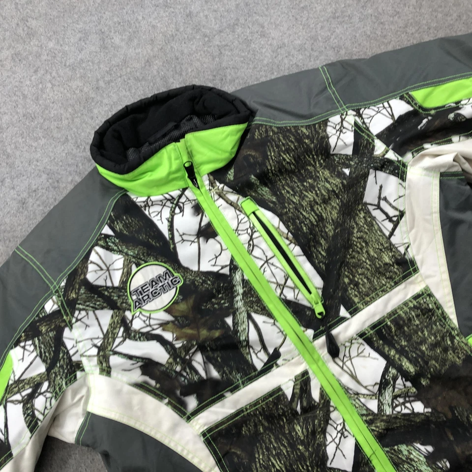 Arctic Cat Arcticwear Jacket Mens Medium Team Arctic Snowmobile 3M Insulated - Image 4 of 4