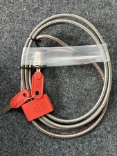 Kensington Laptop Security Cable Lock With 2 Keys – Braided Steel Anti-Theft