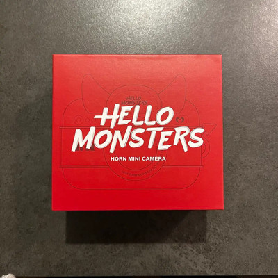 BABYMONSTER HELLO ホーンミニカメラ　ベビモン　韓国 BABYMONSTER HELLO MONSTERS Official MD HORN MINI CAMERA
