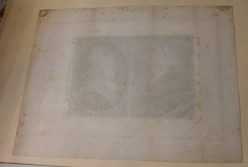 Aguatinta original 1796 George & Martha Washington después de James Sharples raro - Imagen 6 de 8