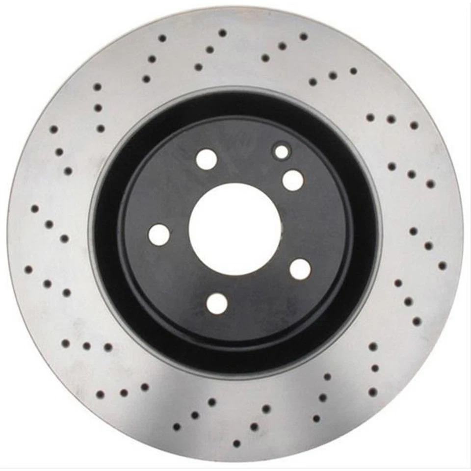 SET-RAY980743R-2 Raybestos Brake Discs 2-Wheel Set Front AWD RWD for MB S Class - Image 2 of 4