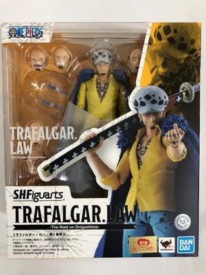 S.H.Figuarts ONE PIECE Trafalgar Law The Raid on Onigashima Action Figure h9 in