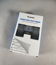 Donner Hands Free Page Turner Pedal Music - Never Used