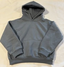 Comfrt Kids Signature Hoodie Color Sky Size Large