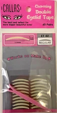 Callas Charming Double Eyelid Tape ET02 REGULAR x 5 Packages