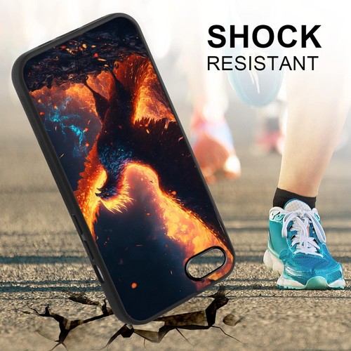 For iPhone SE4 16E 12 13 14 15 16 Pro Max Phoenix flying wings Plastic TPU Cover - Picture 20 of 25