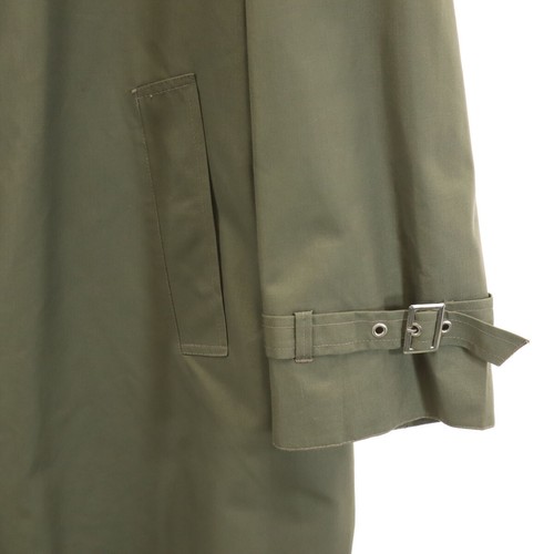 EAST GERMANY ARMY 70s 80s vintage Raincoat K52 khaki military Men's - Picture 4 of 12