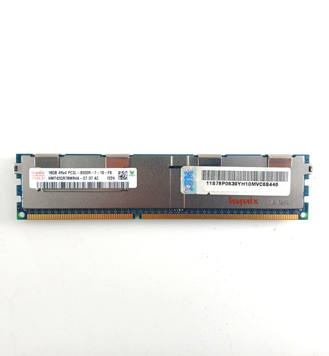 16GB RDIMM 4Rx4 PC3L-8500R DDR3 1066MHz 1.35V (240 Pin) (ECC) Memory