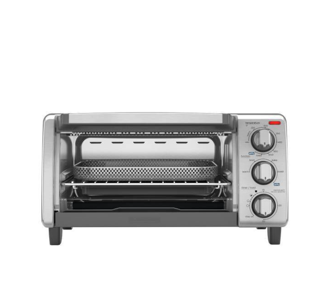 New BLACK+DECKER 4 Slice Air Fry Toaster Oven TO1747SSG eBay