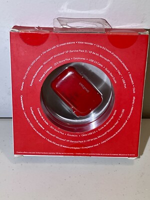 【中古】Creative Zen Stone Plus 2?GB mp3プレーヤー(レッド) $_57.JPG?set_id=8800005007