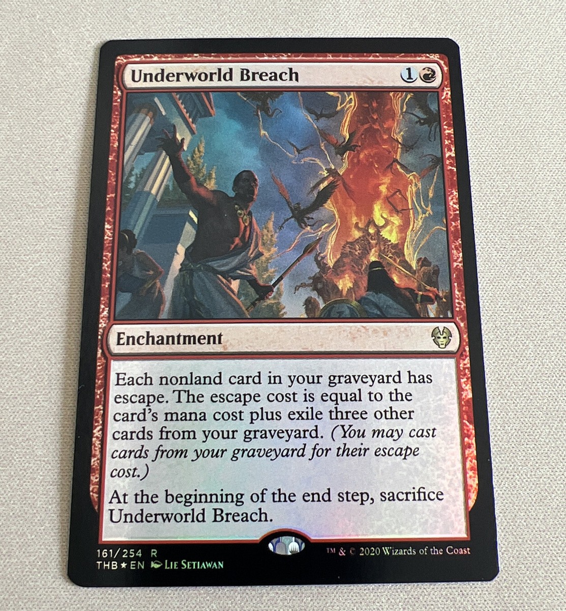 MTG Underworld Breach Theros Beyond Death 161/254 Foil Rare | eBay