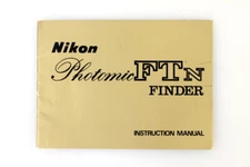 Nikon Photomic FTN Finder Manual