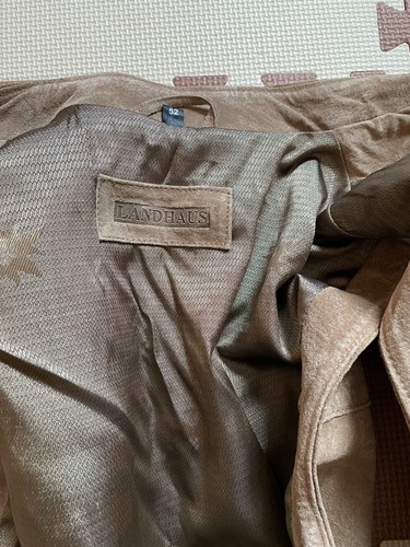 Herren Weste - Trachten Landhausmode Velourleder Gr. 52 - Bild 5 von 6