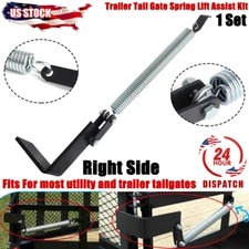 1 Set Trailer Tail Gate Spring Lift Assist Kit Mounts on the side of the tailer