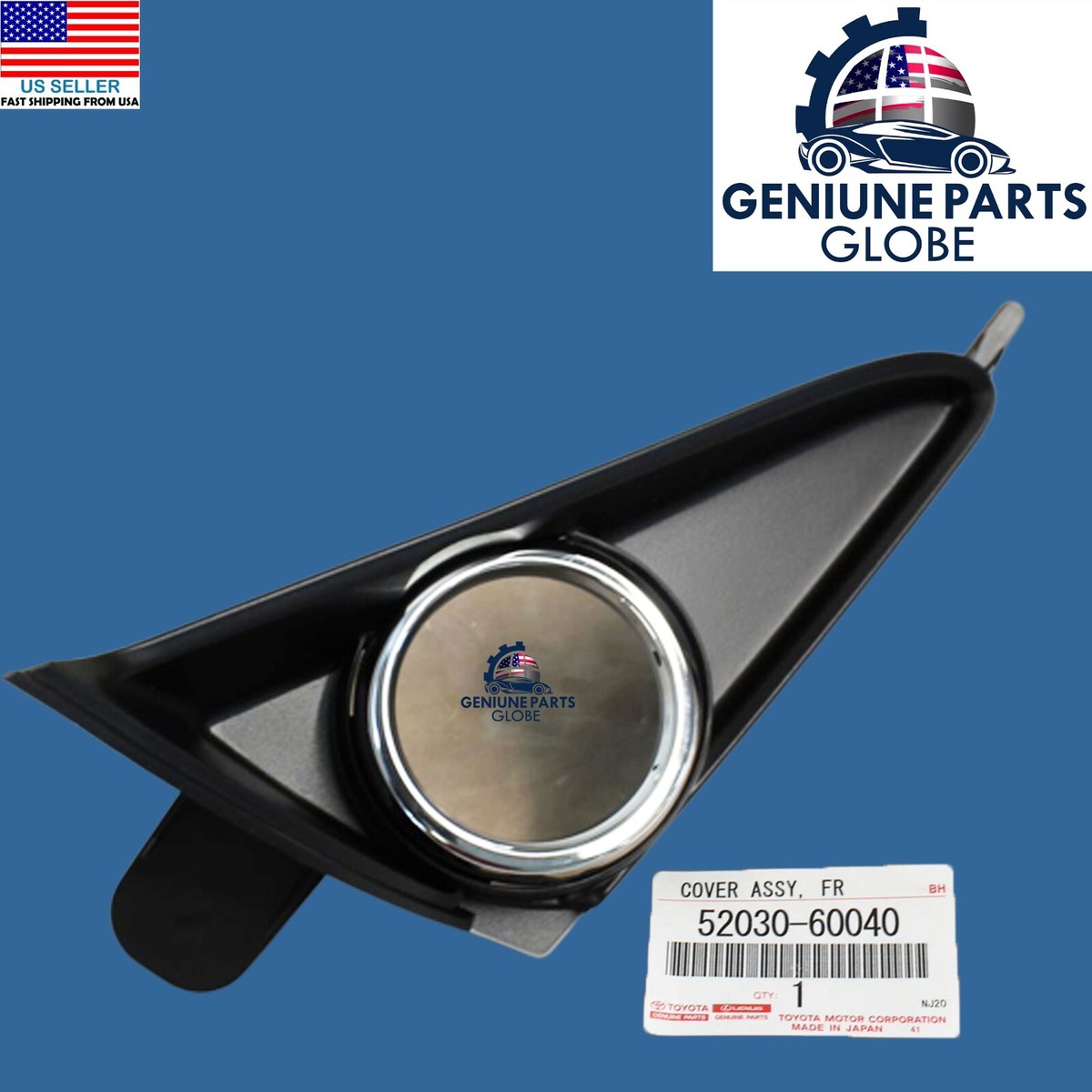GENUINE LEXUS 14-23 GX460 RIGHT PASSENGER FRONT BUMPER HOLE COVER