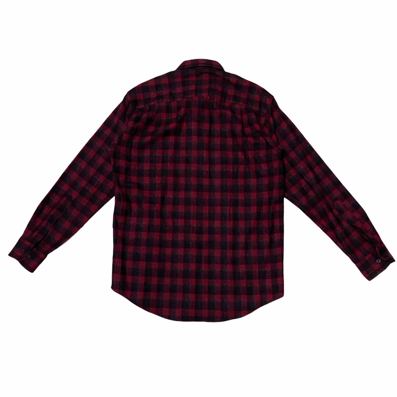 Pendleton Lodge Plaid Red Button Down Flannel Shi… - image 2