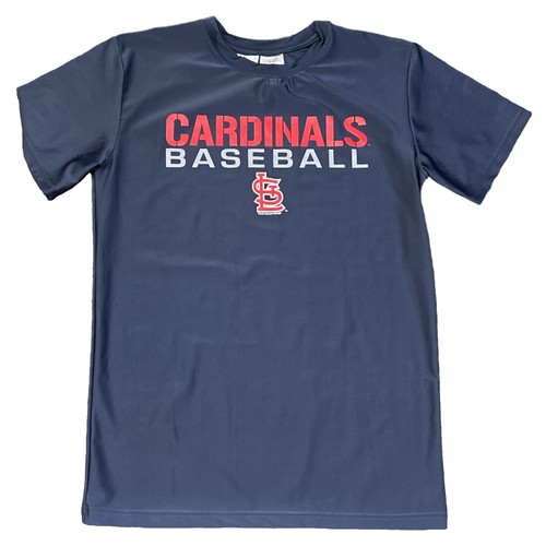 Nike St Louis Cardinals Shirt Mens Large Blue MLB Baseball Dri-Fit