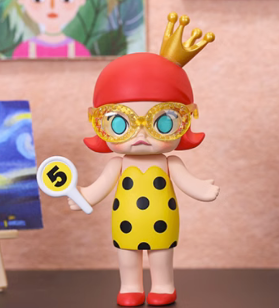 POP MART Molly Auction Series Confirmed Blind Box Figure Toy Art