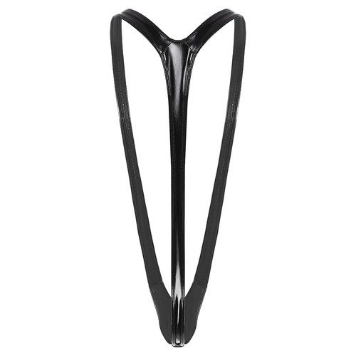 Freebily Men Mankini Deep V Plunging Thong Y Back Jockstrap Bodysuit AU - Picture 115 of 120