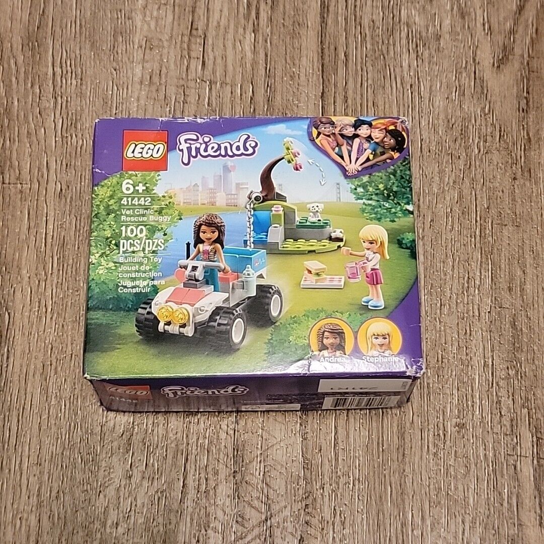 Lego 41442 Friends Vet Clinic Rescue Buggy New Sealed Damaged Box