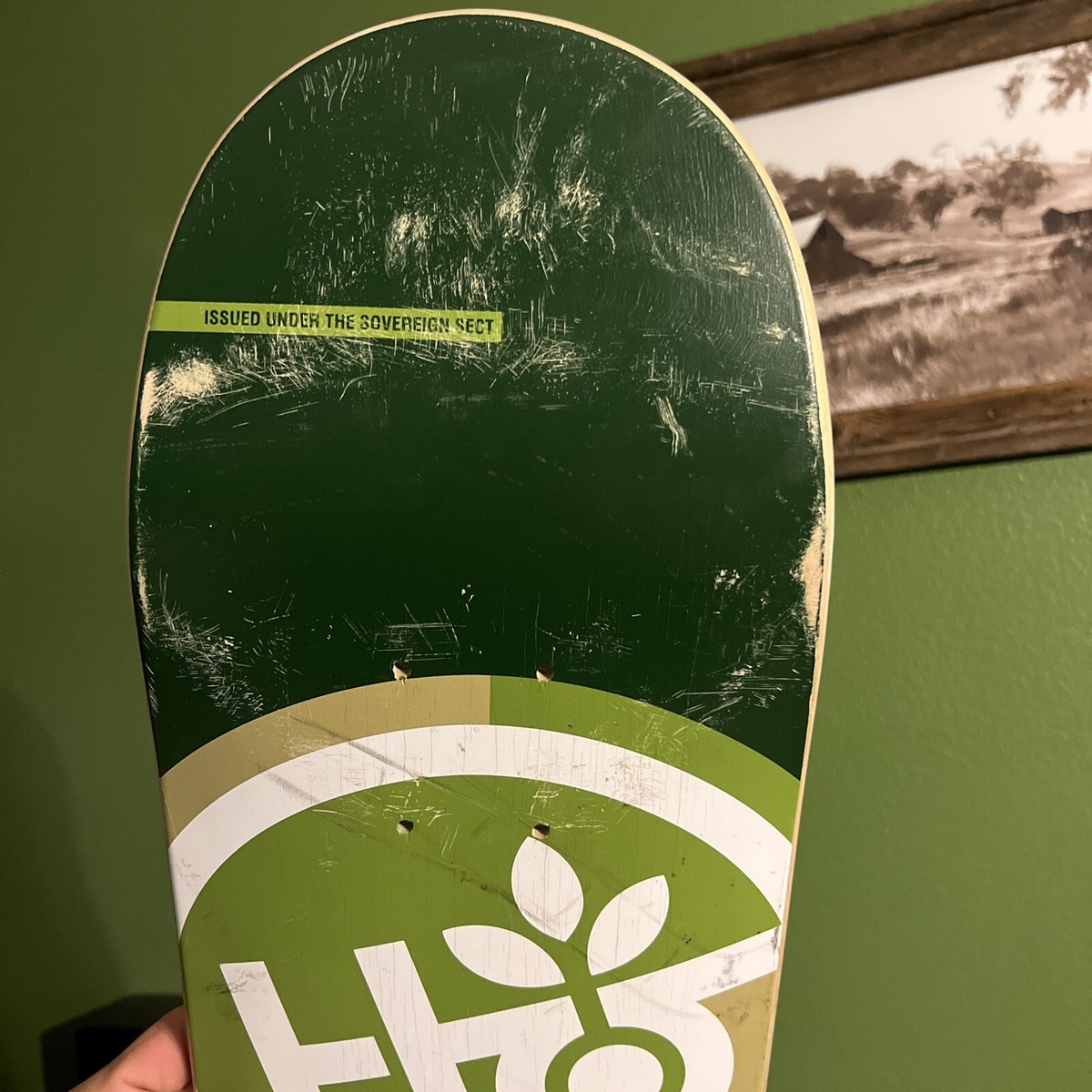 New Vintage Habitat Late 90s Early 2000s Skateboard Deck 7.75